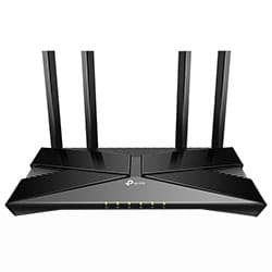 Tp-link Roteador Tp Link XX230V AX1800 Gpon Band 4GHZ 5GHZ Wi Fi Antenas Preto