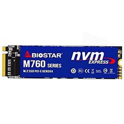 Acessório · Biostar Ssd Biostar M760 Nvme SA122PMEC5 PN1QK BS2 512GB