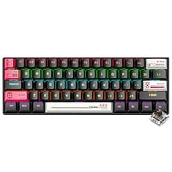 Onikuma Mecanico Onikuma G55 Mini Usb Rgb Tea Ingles Preto