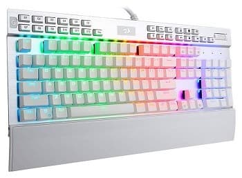 Redragon K550W Yama Mechanical Keyboard Iluminacion Rgb Espanol Branco
