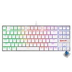 Acessório · Redragon Mecanico Redragon K552W Rgb Kumara Usb Rgb Ingles Branco