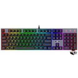 Redragon Teclado Gamer Redragon K556RGB Devarajas USA Inglês - Preto