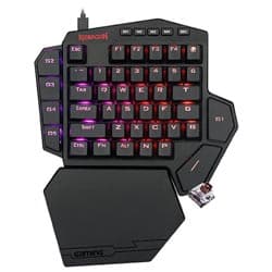 Redragon Teclado Redragon K585RGB Diti One-Handed Com Fio - Preto