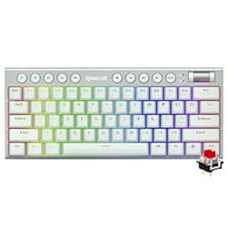 Redragon Teclado Gamer Redragon Horus Mini Pro K632W-RGB-PRO RGB Switch Red Layout 60% Wired - Branco