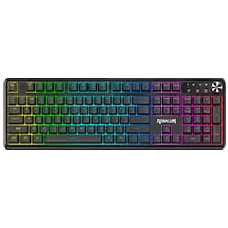 Redragon K526 Wl RM104 Volcano Wireless Rgb Ingles Preto