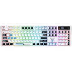 Redragon K526WB Pro RM104 Pro Volcano Wireless Rgb Ingles Branco