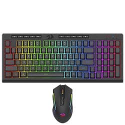 Acessório · Redragon S142 Rylo Pro Combo Wireless Rgb Ingles Preto