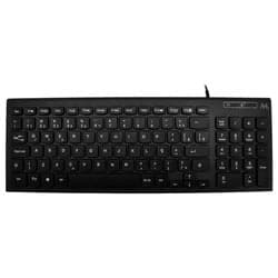 Acessório · Mtek Kb 8501C Slim Compact Mini Usb Portugues Preto