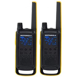 Motorola Walkie Talkie T470 Frs Gmrs Millas Bivolt Preto