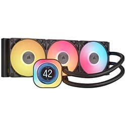Acessório · Corsair Water Cooler Processador Corsair Icue Link Titan Rx Lcd Cw Ww Preto