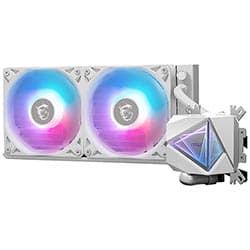 Acessório · Msi Water Cooler Processador Msi Mag Coreliquid I240 Intel Amd AM4 AM5 Argb Branco