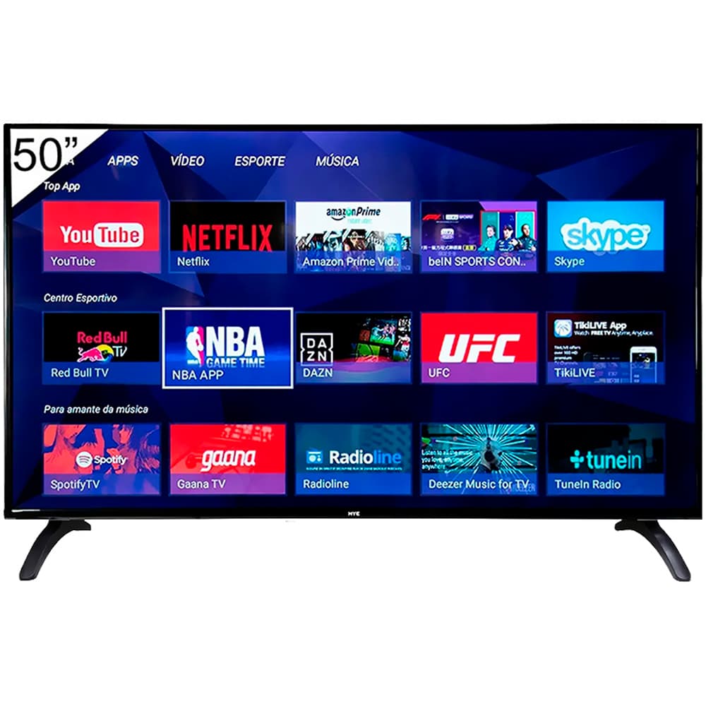 Hye Smart Tv Hye HYE50ATHQ 4K Hdmi Usb Wi Fi