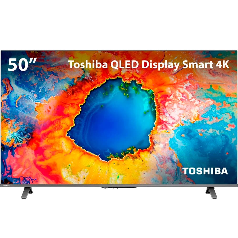 Toshiba Tv Smart Qled Toshiba 50C450NS Uhd Google