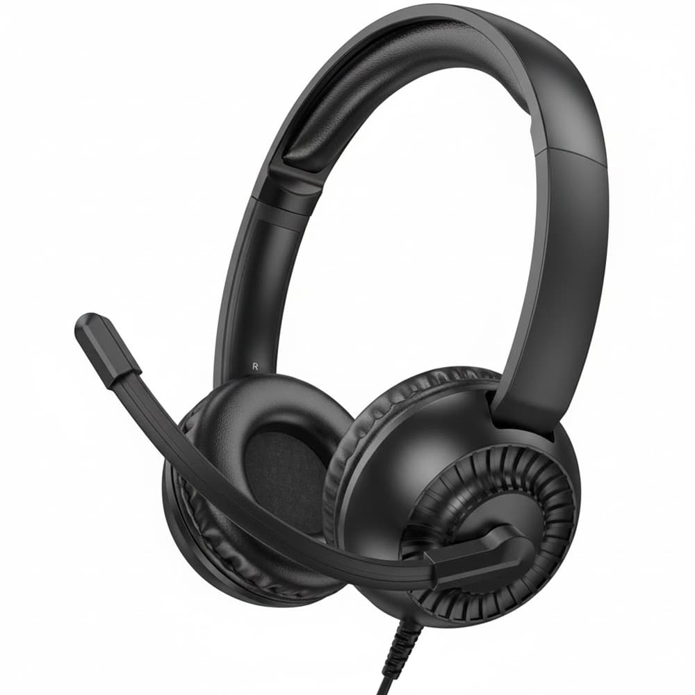 Hoco Auricular Hoco W112 Head Preto