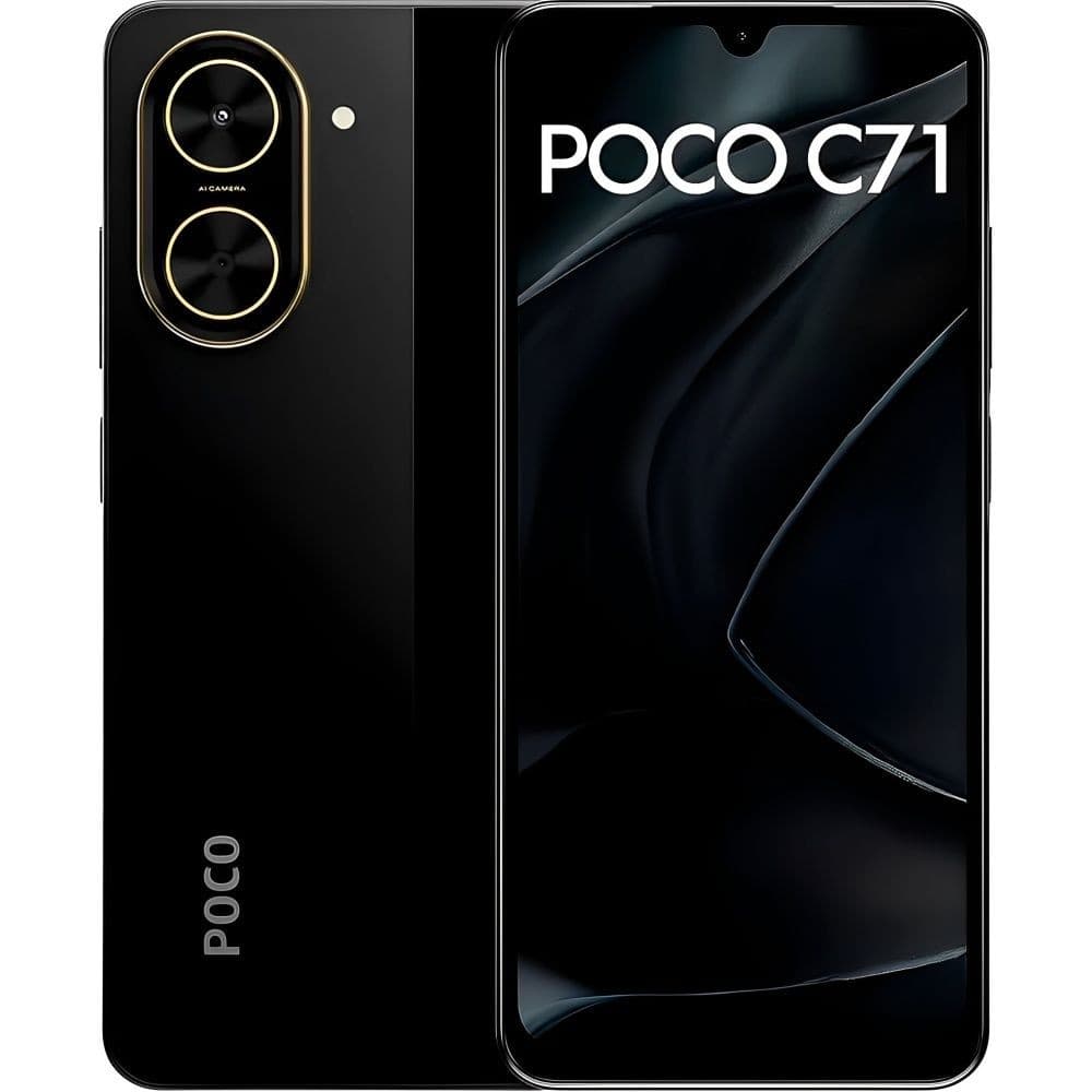 Xiaomi Poco C71 A15 15W 128GB Preto