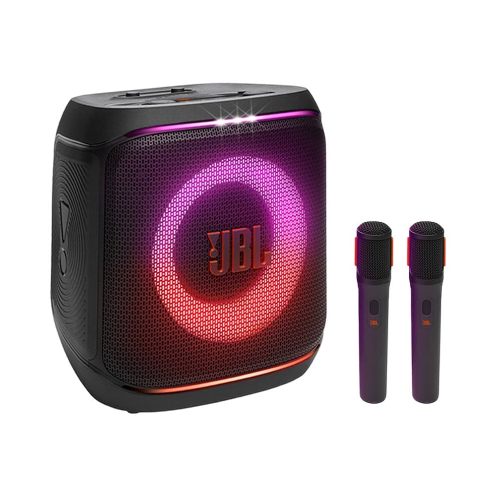 Jbl Speaker Party Encore Microfonos Bilvolt Preto