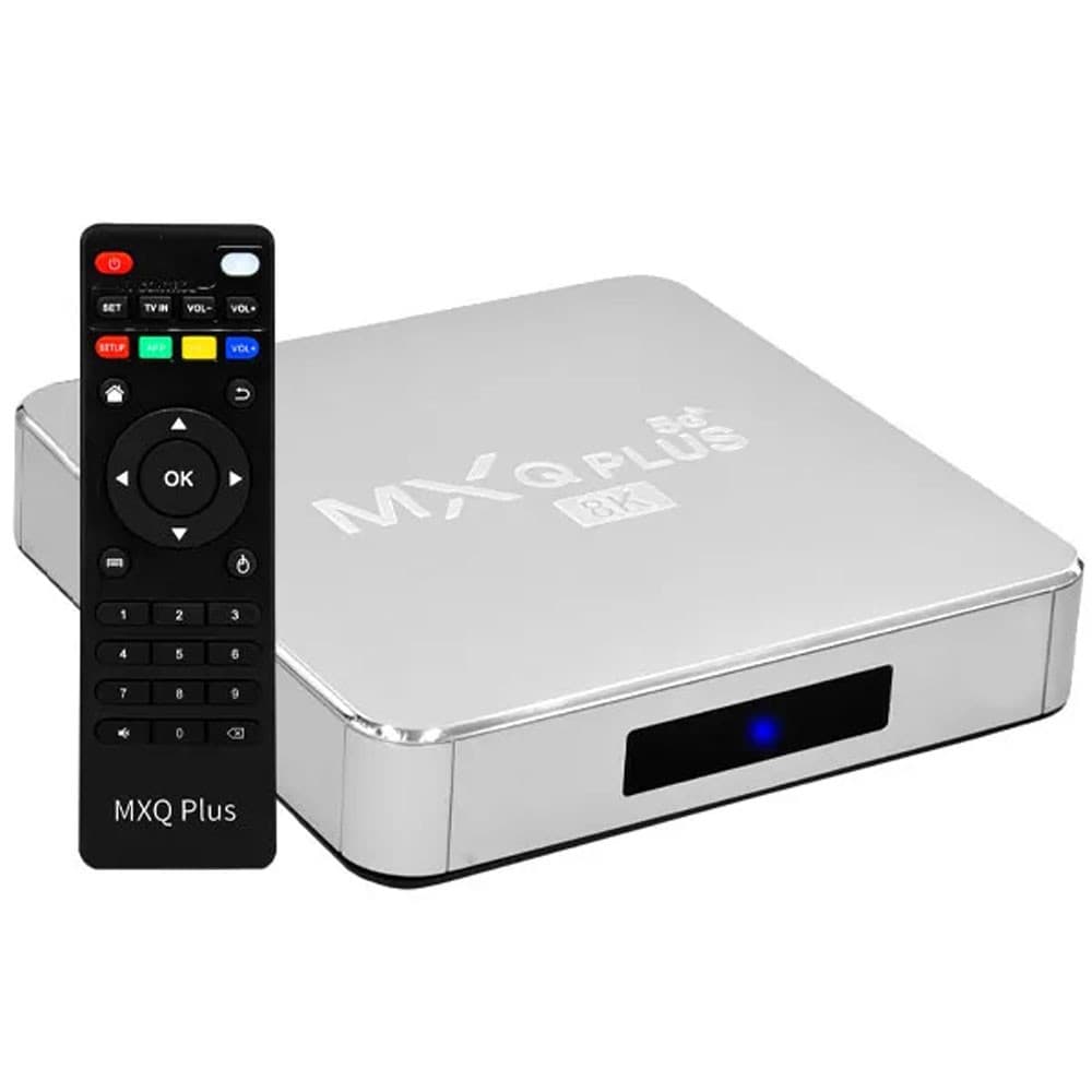 Mxq Tv Mxq Plus 8K 32GB Prata