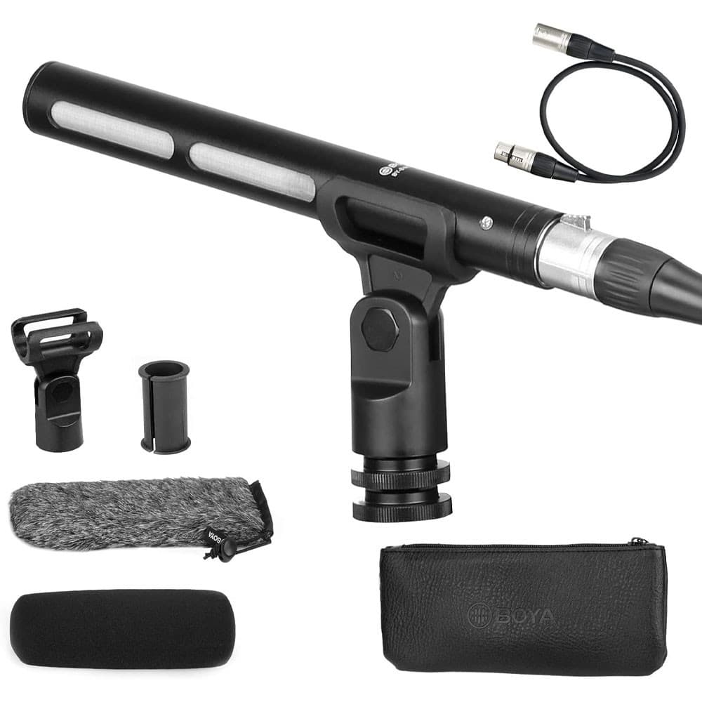 Boya Microfono Boya By BM6040 Cardioid Pin Xlr