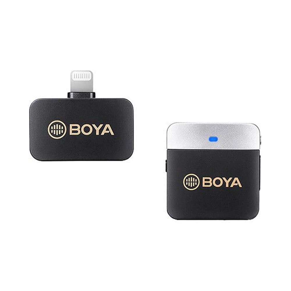 Apple Microfono Boya By M1V5 Wireless Iphone 1TX 1RX
