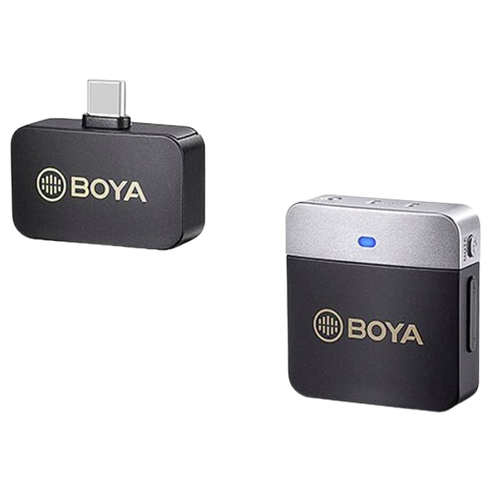 Boya Microfono Boya By M1V3 Wireless Usb 1TX 1RX Preto