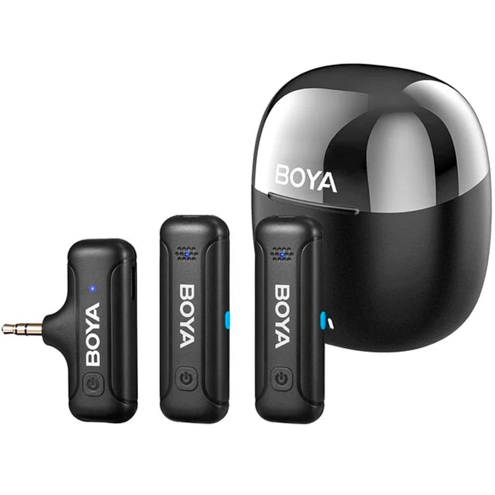 Boya Microfono Boya By WM3T M2 Wireless Trs 2TX 1RX