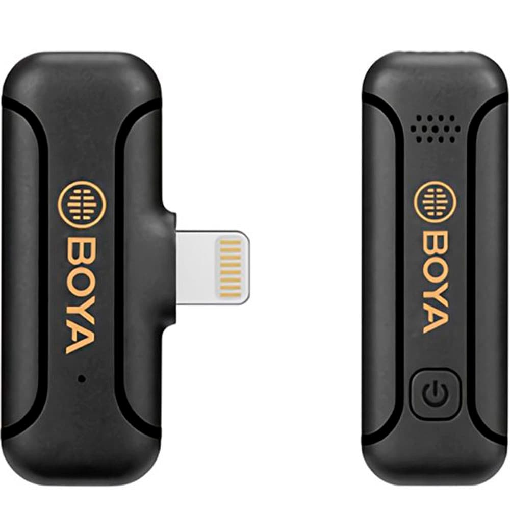 Apple Microfono Boya By WM3T2 D1 Wireless Iphone 1TX 1RX
