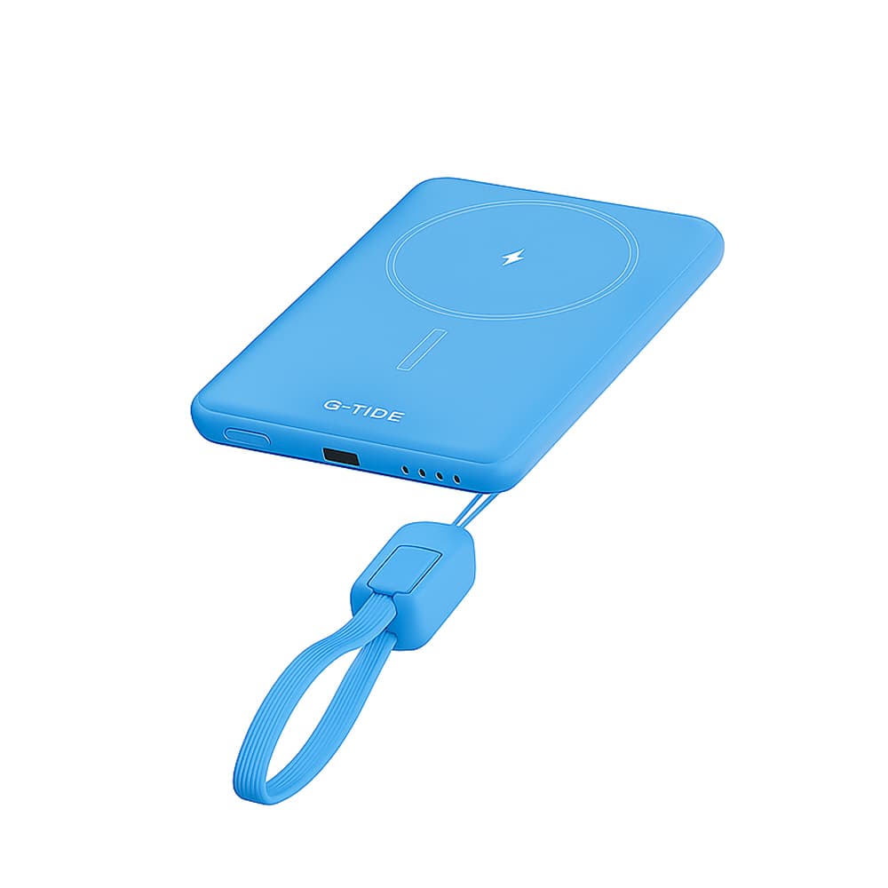 G-tide Cargador Portatil Tide Slim 5000MAH Azul