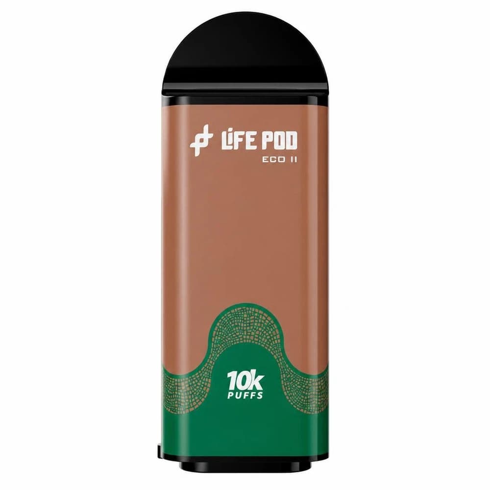 Life-pod Vaper Desechable Life Pod Eco Cartridge Puffs Nicotina Cappuccino Cartucho