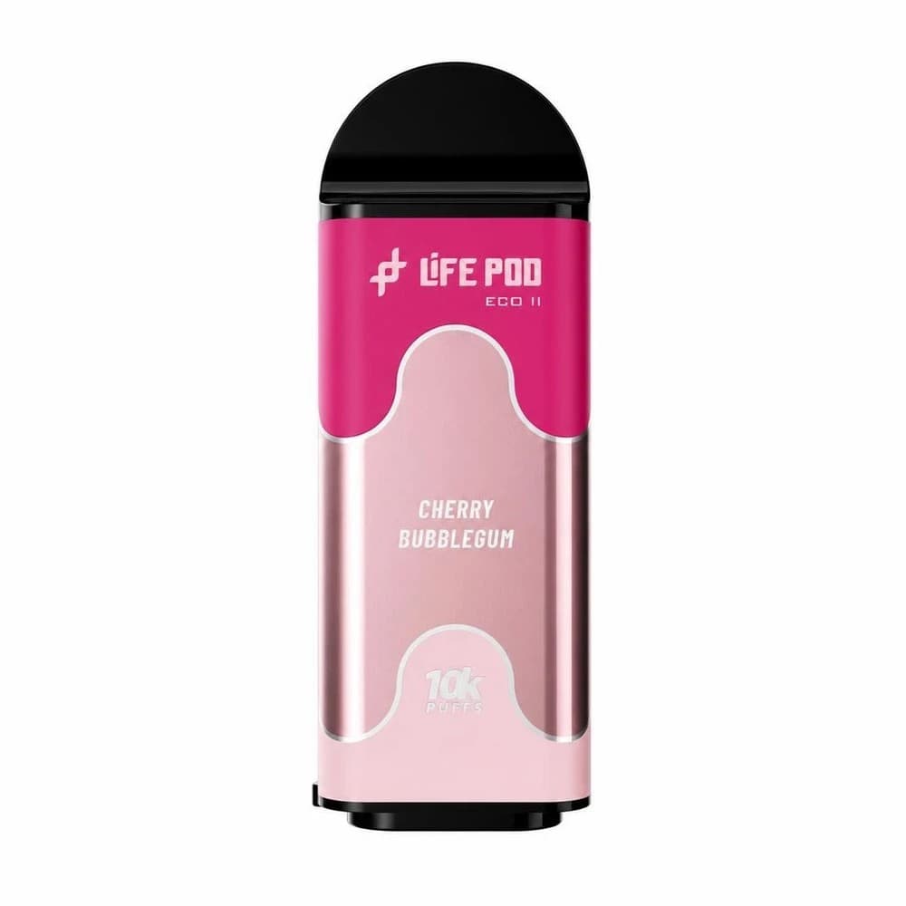 Life-pod Vaper Desechable Life Pod Eco Cartridge Puffs Nicotina Cherry Bubblegum Cartucho