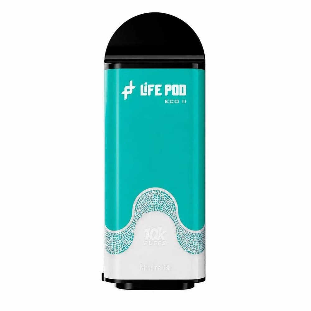 Life-pod Vaper Desechable Life Pod Eco Cartridge Puffs Nicotina Mint Bubblegum Cartucho