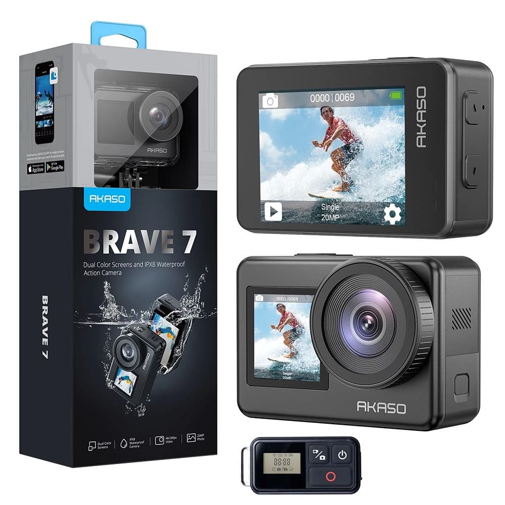 Camara Akaso Brave Gray