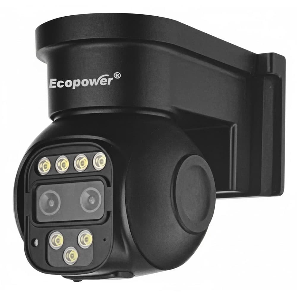 Camara Ip Ecopower Ep C082 10X Zoom Wi Fi Negro