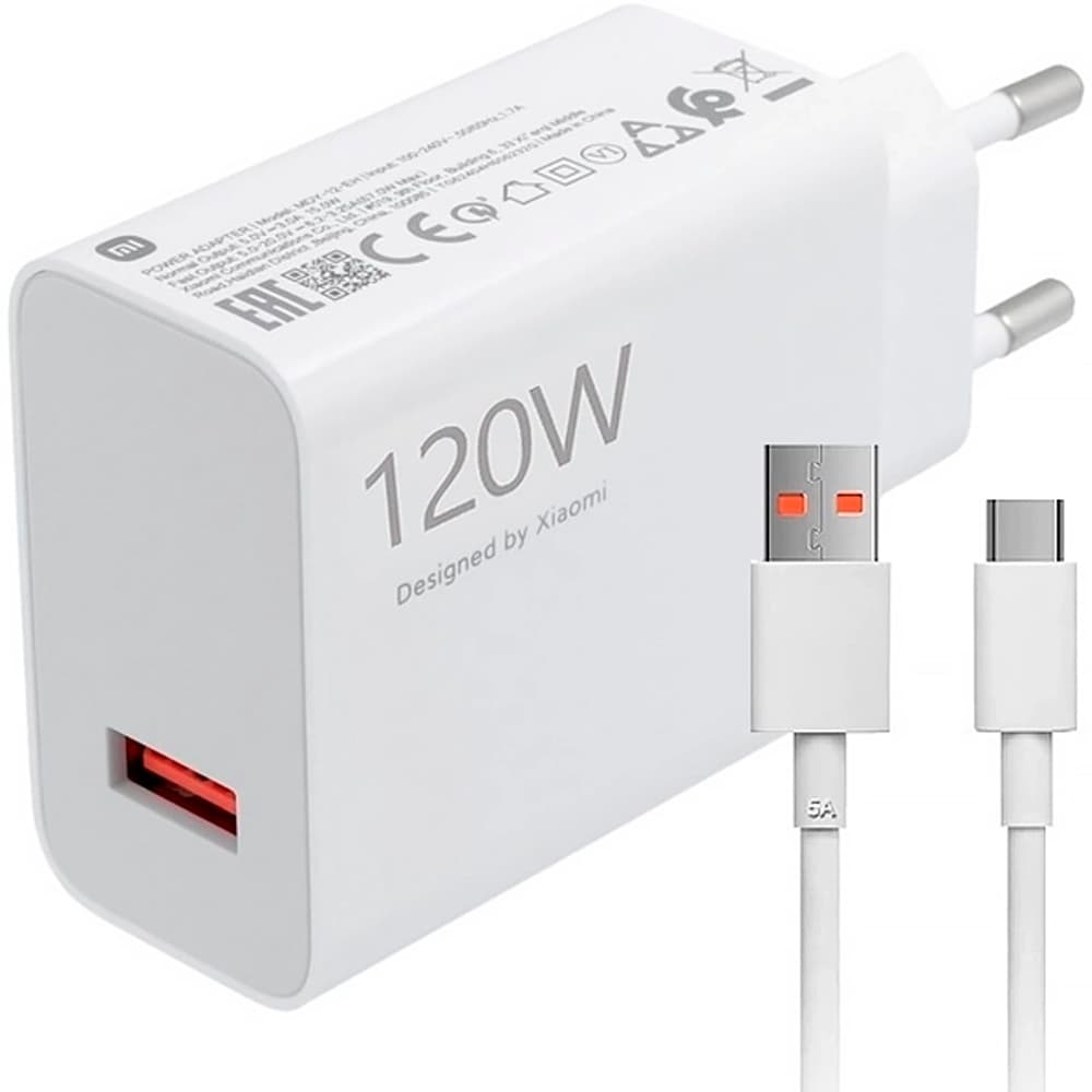 Xiaomi Cargador Mdy Ee BHR9462EU Hypercharge 120W Usb Usb Branco