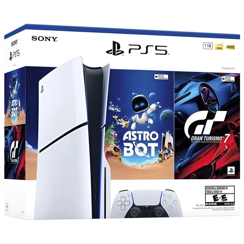 Sony Consola PS5 Cfi Slim Disk Astrobot Gran Turismo Bivolt 1024GB