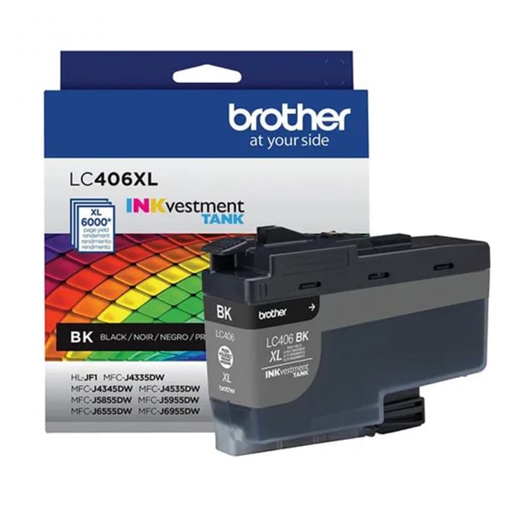 Brother Tinta Brother LC406XL Bk Mfc J6955 Preto