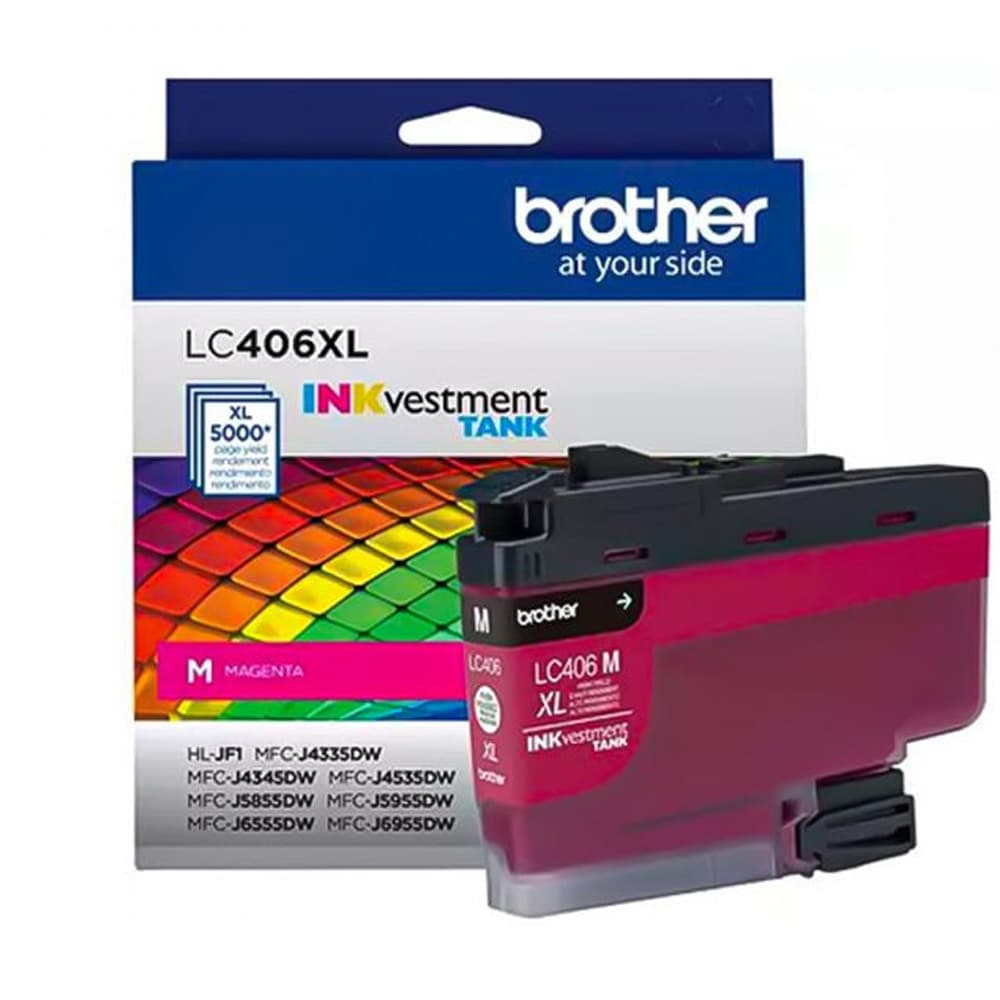 Brother Tinta Brother LC406XL Magneta Mfc J6955