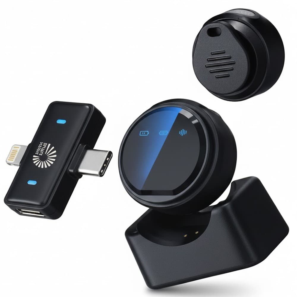 Smart-vision Microfono Inalambrico Smart Vision M18MINI Preto