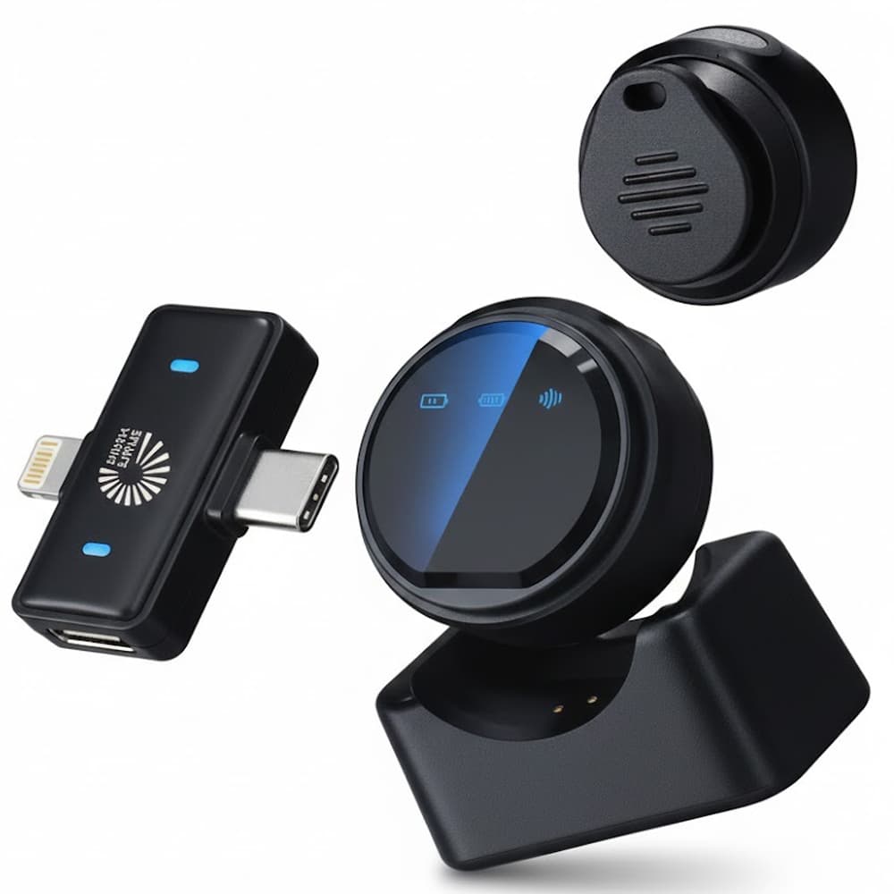 Smart-vision Microfono Inalambrico Smart Vision M18MINI Preto
