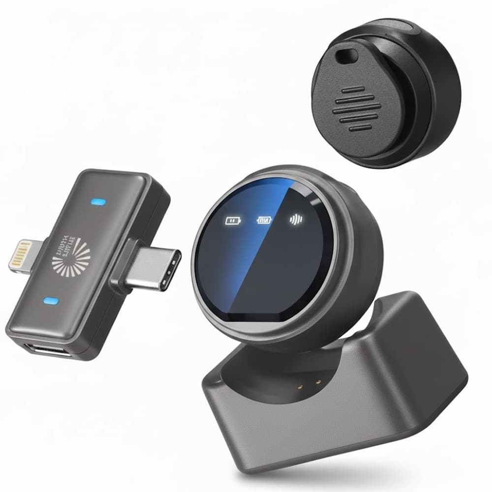 Smart-vision Microfono Inalambrico Smart Vision M18MINI Cinza