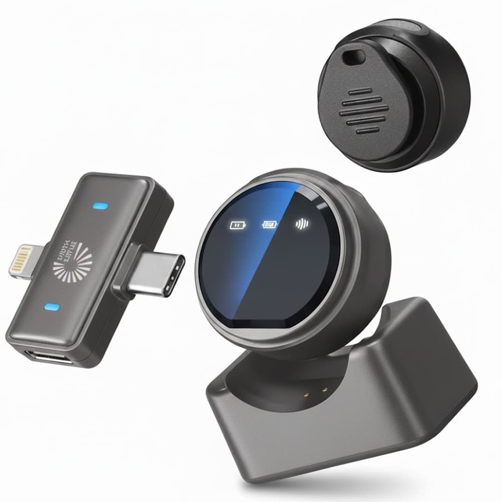 Smart-vision Microfono Inalambrico Smart Vision M18MINI Cinza
