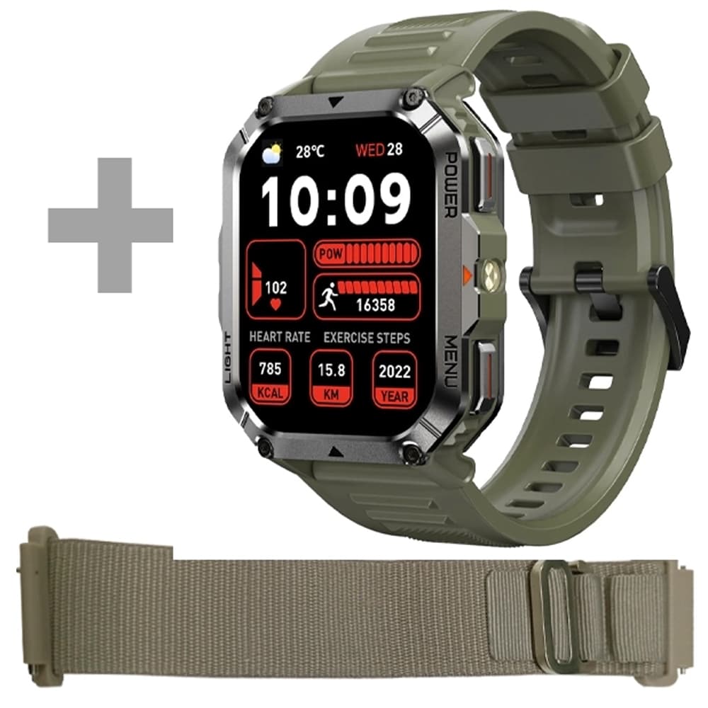 Blackview Reloj Smart Blackview W70 Pulsera Extra Verde