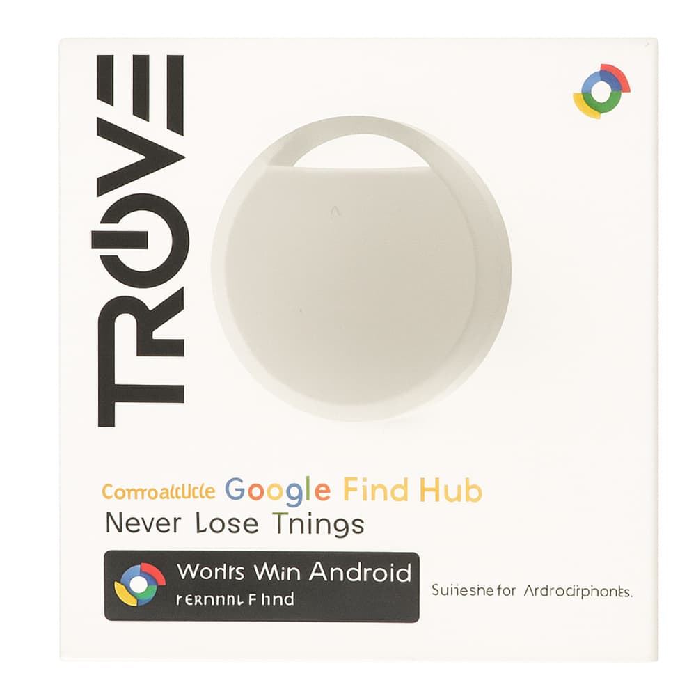 Trove Mawwal Rastreador Inteligente Trove Tag Google Branco