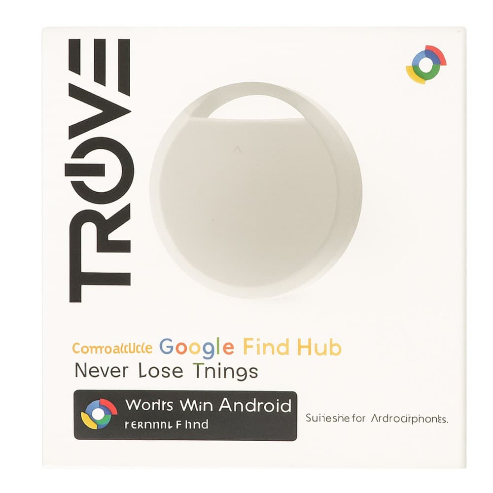 Trove Mawwal Rastreador Inteligente Trove Tag Google Branco