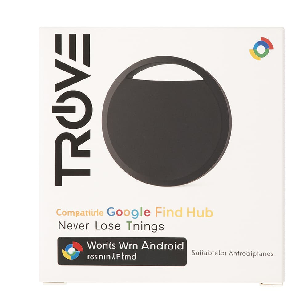 Trove Mawwal Rastreador Inteligente Trove Tag Google Preto