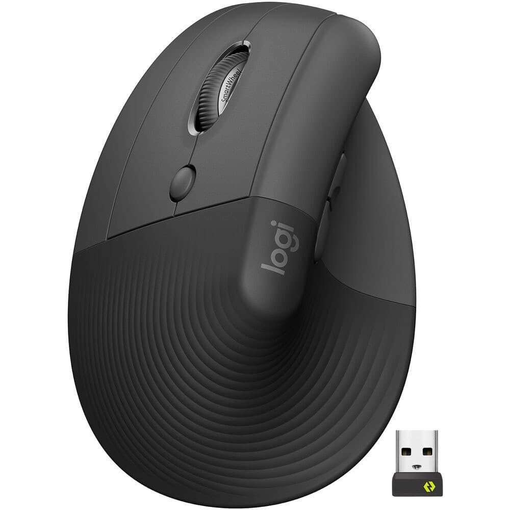 Acessório · Logitech Wireless Lift Left Vertical Preto
