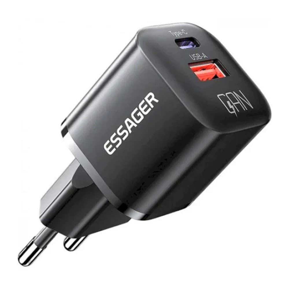 Essager Cargador Fuente Essager Ectac HMB01 Usb Usb 20W Preto
