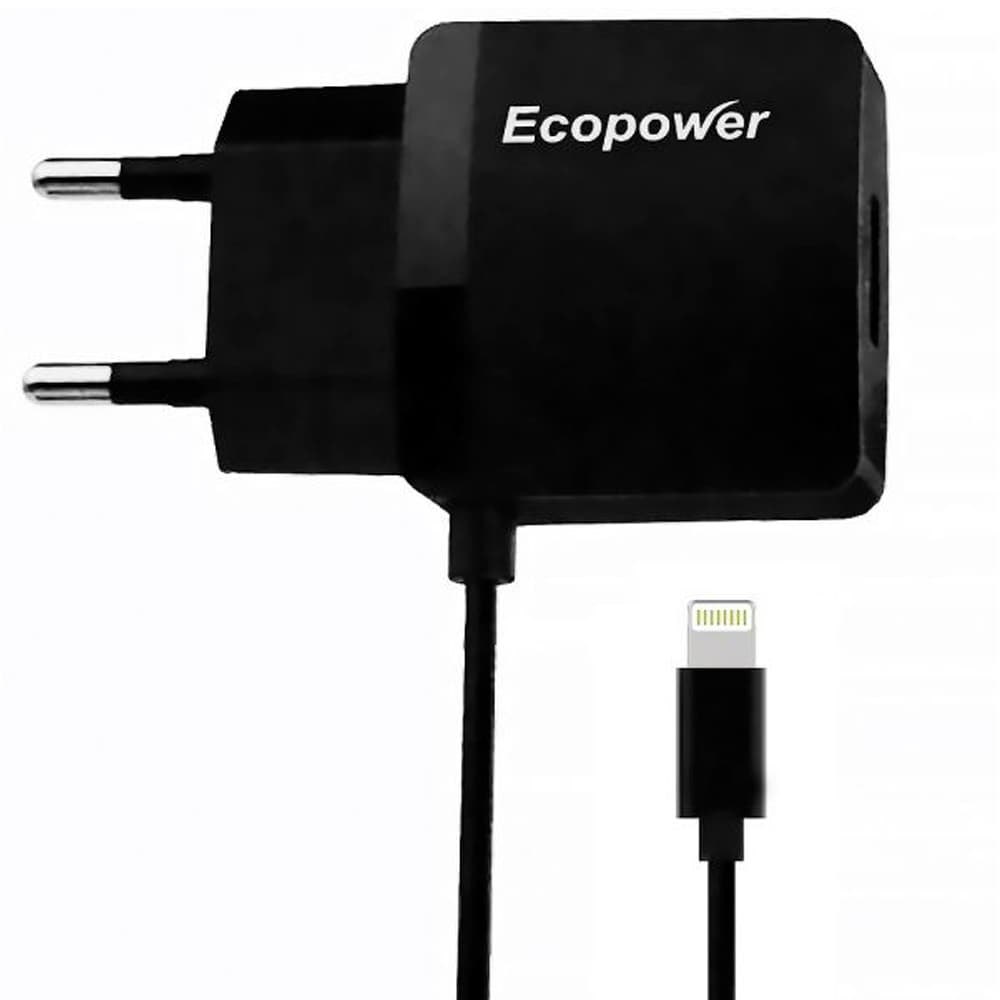Ecopower Cargador Ecopower Ep Usb Cable Lightning Preto