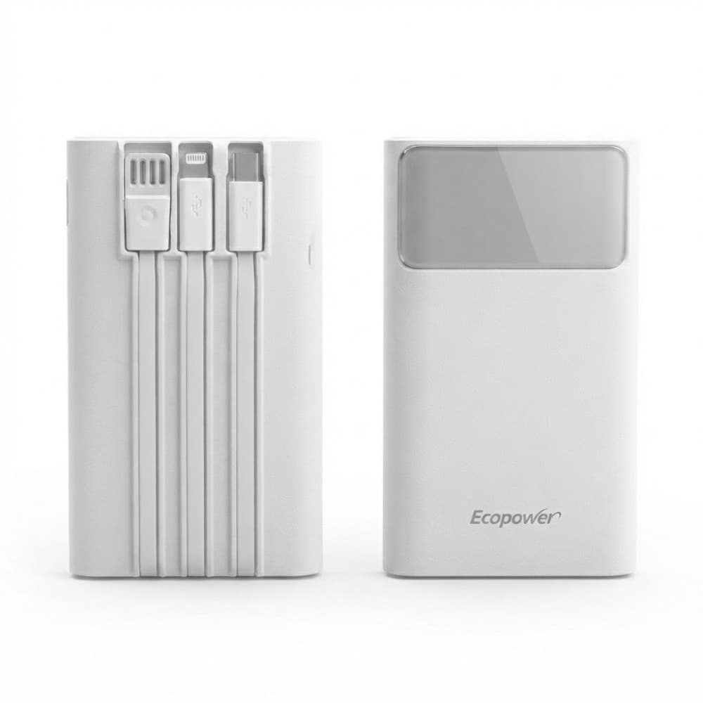 Ecopower Cargador Portatil Ecopower Ep C505 12000MAH Branco