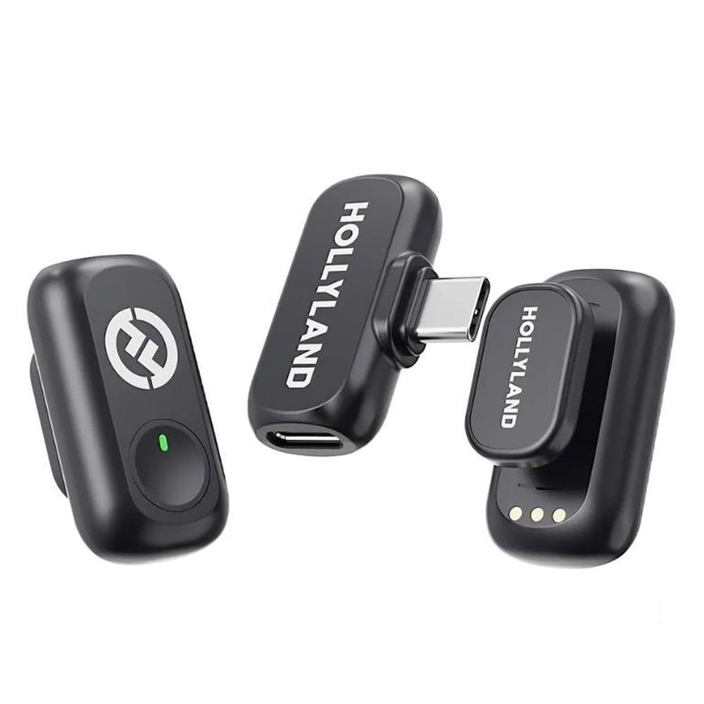Hollyland Microfono Inalambrica Hollyland Lark A1 Mini Duo Usb Preto