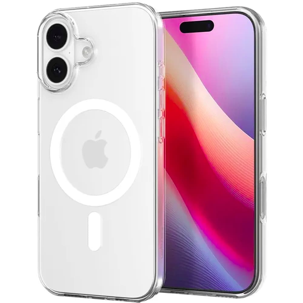 Apple Funda Spigen Iphone Crystal Flex Mag Fit ACS09648 Clear Branco
